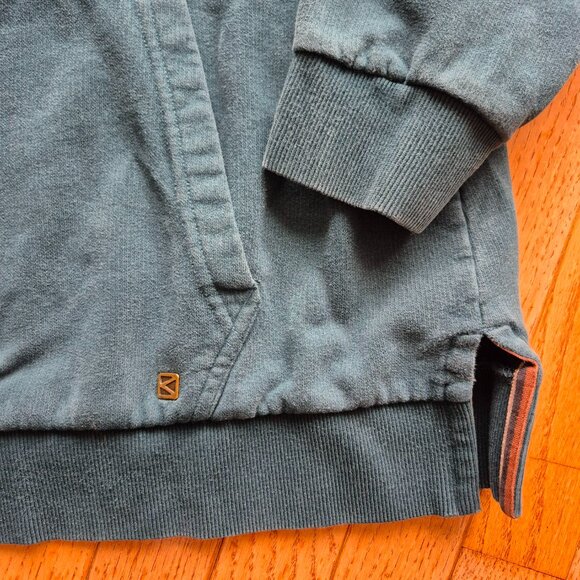 Kolby Relaxed Fit Hoodie Teal Size Large - Picture 2 of 10